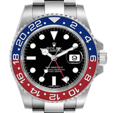 rolex mens watch white red blue|rolex pepsi price uk.